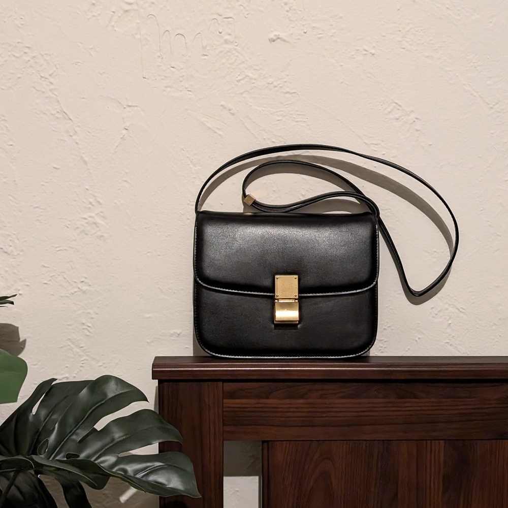 Classic Box Bag with Adjustable Strap - Picture 2 of 16